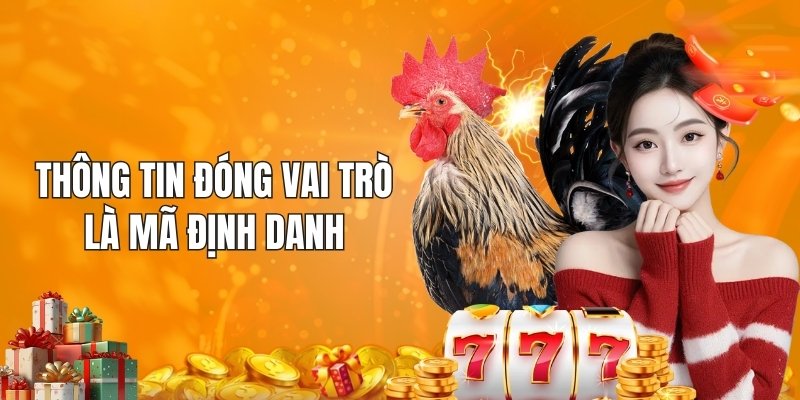 Thông tin đóng vai trò là mã định danh